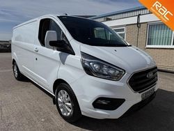 White Used 2023 Ford Transit Custom Limited | £20,989 (Fair price)