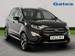 Black Used 2023 Ford Ecosport ST-Line SUV | £15,499 (A bit pricey)