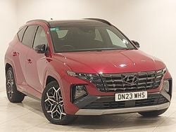 Red Used 2023 Hyundai Tucson N Line SUV | £26,998 (A bit pricey)