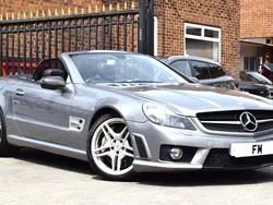 Silver Used 2011 Mercedes SL63 AMG AMG Cabriolet | £22,750