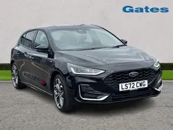 Black Used 2022 Ford Focus ST-Line Hatchback | £18,000 (A bit pricey)