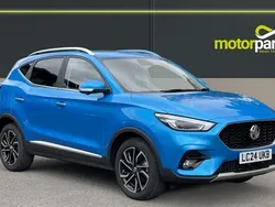 Blue Used 2024 MG ZS Exclusive Sedan | £15,000 (Fair price)