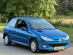 Blue Used 2007 Peugeot 206 Hatchback | £1,147 (Good price)