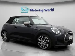 Blue/black Used 2021 Mini Cooper Cabriolet Exclusive Cabriolet | £16,600 (Fair price)