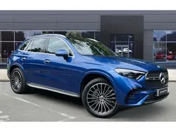 Blue Used 2024 Mercedes GLC300e AMG line SUV | £59,261 (Fair price)