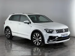 White Used 2020 VW Tiguan SEL SUV | £23,350 (Fair price)