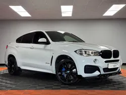 White Used 2019 BMW X6 M Sport SUV | £25,995 (Fair price)