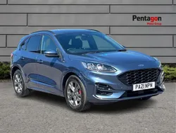 Blue Used 2021 Ford Kuga ST-Line SUV | £16,395 (Fair price)