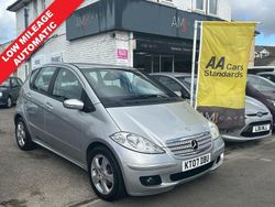 Silver Used 2007 Mercedes A160 Avantgarde Hatchback | £3,495 (Fair price)