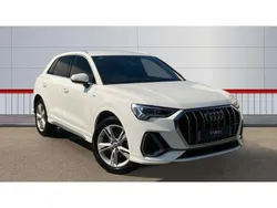White Used 2019 Audi Q3 S-Line SUV | £19,345 (Fair price)