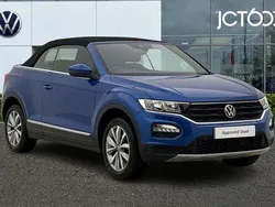 Blue Used 2020 VW T-Roc Cabriolet Design Cabriolet | £20,256 (Good price)