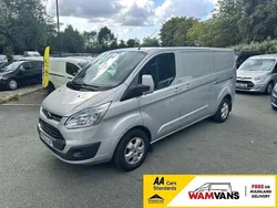 Silver Used 2015 Ford Transit Custom Limited Van | £9,995 (Expensive)