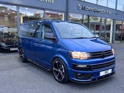 Blue Used 2015 VW T5 Highline Van | £21,750 (Expensive)
