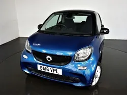 Blue Used 2016 Smart ForTwo Coupé Passion Coupe | £6,500 (Fair price)