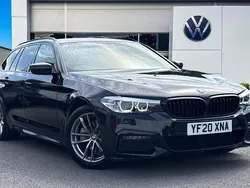 Black Used 2020 BMW 520 M Sport Estate | £21,990 (Good price)