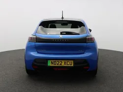 Blue Used 2022 Peugeot e-208 GT Hatchback | £15,999 (A bit pricey)