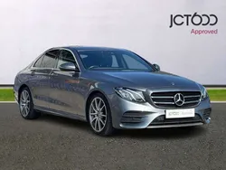 Grey Used 2019 Mercedes E220 AMG line Sedan | £19,422 (Good price)