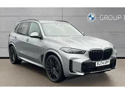 Skyscraper grey metallic Used 2025 BMW X5 M Sport SUV | £69,995 (A bit pricey)