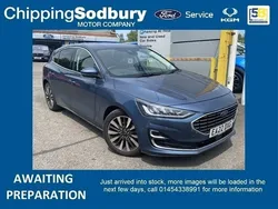 Chrome blue Used 2022 Ford Focus Titanium Hatchback | £15,695 (A bit pricey)