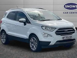 White Used 2020 Ford Ecosport Titanium SUV | £9,999 (Good price)