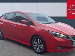Red Used 2021 Nissan Leaf Acenta Hatchback | £8,890 (Super price)