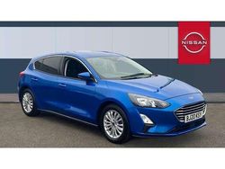 Blue Used 2020 Ford Focus Titanium Hatchback | £11,704 (Fair price)