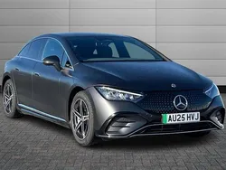 Grey Used 2025 Mercedes EQE350 AMG line Sedan | £50,795 (Super price)
