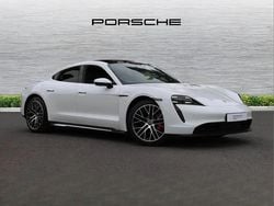 White Used 2020 Porsche Taycan Sedan | £48,995 (Expensive)