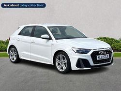 White Used 2022 Audi A1 S-Line Hatchback | £18,347 (Fair price)