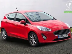 Red Used 2017 Ford Fiesta Zetec Hatchback | £8,599 (Fair price)