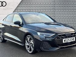 Black Used 2025 Audi A3 Black Edition | £29,712 (Expensive)