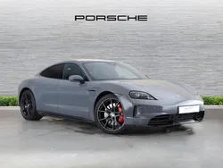 Slate grey neo New 2025 Porsche Taycan Performance Package Sedan | £117,990