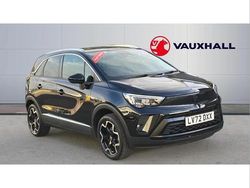 Black Used 2022 Vauxhall Crossland Ultimate SUV | £15,894 (Fair price)