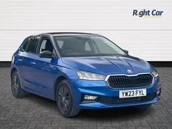 Blue Used 2023 Skoda Fabia Colour Edition Hatchback | £14,999 (Fair price)