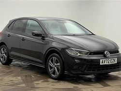 Black Used 2022 VW Polo R-line Hatchback | £17,500 (Fair price)