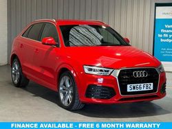 Red Used 2016 Audi Q3 S-line plus SUV | £14,250 (Fair price)
