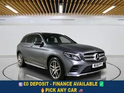 Grey Used 2018 Mercedes GLC220 AMG line SUV | £16,449 (Fair price)