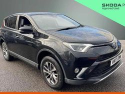 Black Used 2017 Toyota RAV4 Hybrid Business Edition SUV | £13,495 (Fair price)