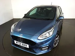 Blue Used 2021 Ford Fiesta ST-Line Hatchback | £12,750 (Fair price)