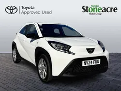 White Used 2024 Toyota Aygo PURE Hatchback | £12,950 (Fair price)