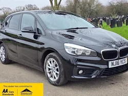 Black Used 2016 BMW 216 Active Tourer Performance MPV | £6,480 (Fair price)