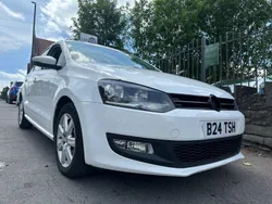 White Used 2013 VW Polo Match Hatchback | £5,495 (Fair price)