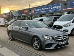 Grey Used 2019 Mercedes E220 AMG line Sedan | £14,250 (Good price)