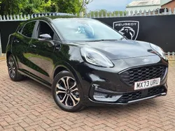 Black Used 2023 Ford Puma ST-Line Hatchback | £18,901 (Good price)