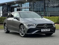 Mountain grey metallic Used 2024 Mercedes CLA250e Shooting Brake Executive Estate | £27,799 (Super price)
