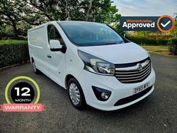 White Used 2015 Vauxhall Vivaro Sportive Van | £5,995 (Fair price)