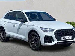 White Used 2024 Audi Q5 Black Edition SUV | £42,608 (A bit pricey)