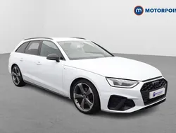 White Used 2021 Audi A4 Black Edition Estate | £22,999 (Fair price)