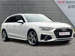 White Used 2023 Audi A4 S-Line Estate | £28,153 (Fair price)