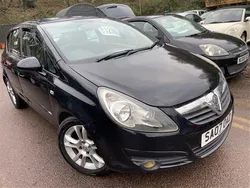 Black Used 2007 Vauxhall Corsa Hatchback | £1,290